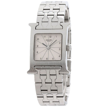 HERMES エルメス HH1.210 Hウォッチ 腕時計 SS レディース 中古