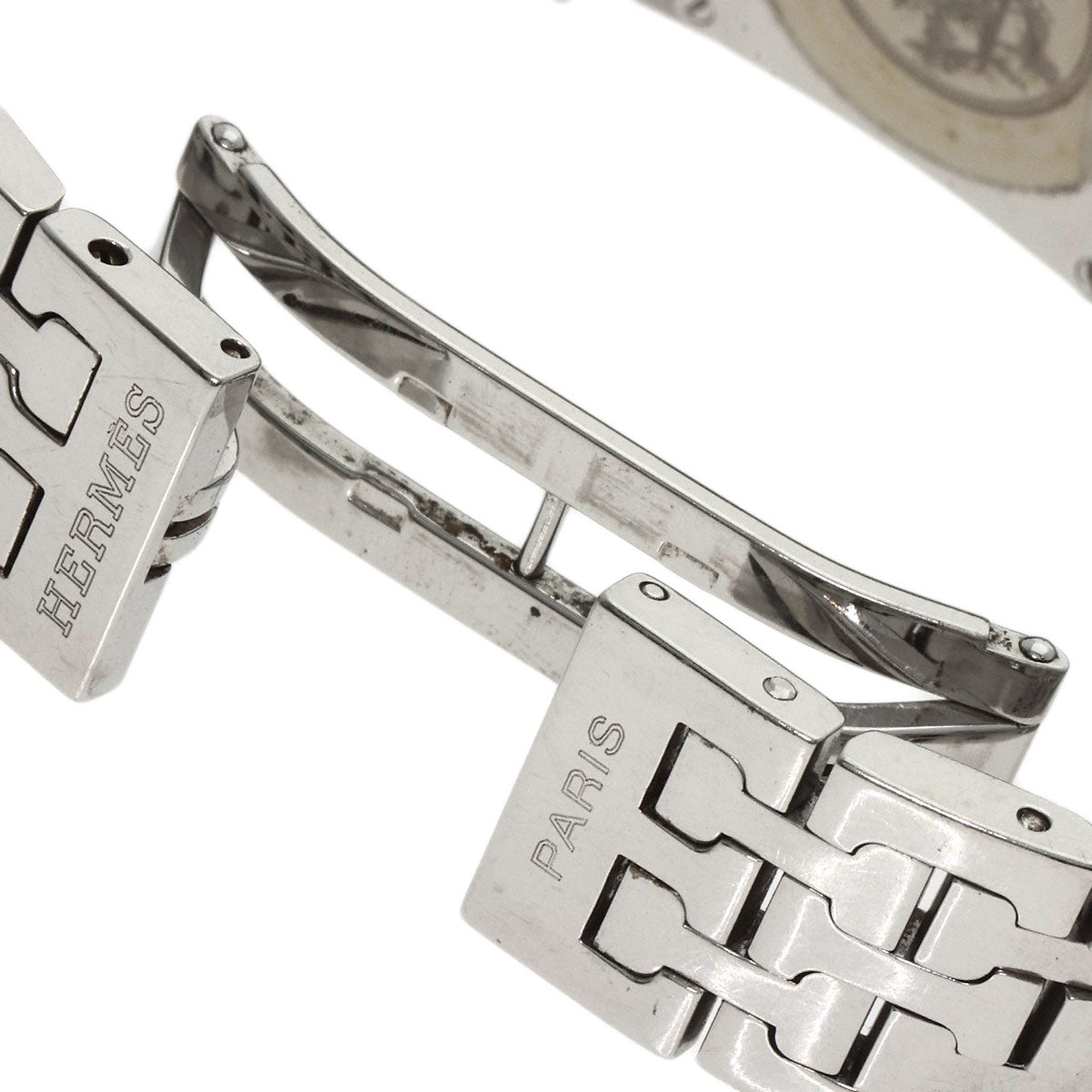 HERMES エルメス HH1.210 Hウォッチ 腕時計 SS レディース 中古