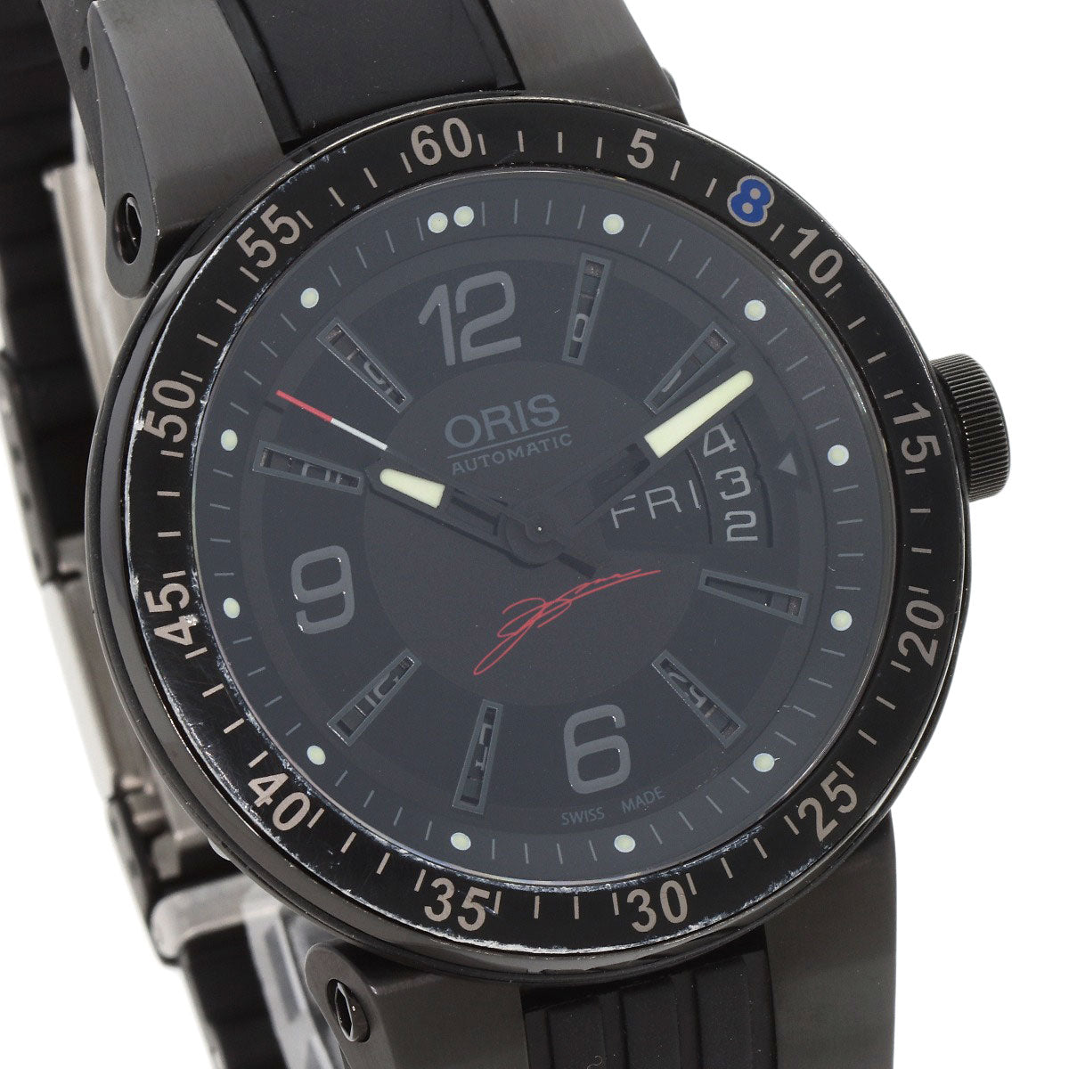 ORIS オリス 7613-47 デイデイト エディションモデル Kazuki Nakajima 世界1088本限定 腕時計 SS メンズ 中古