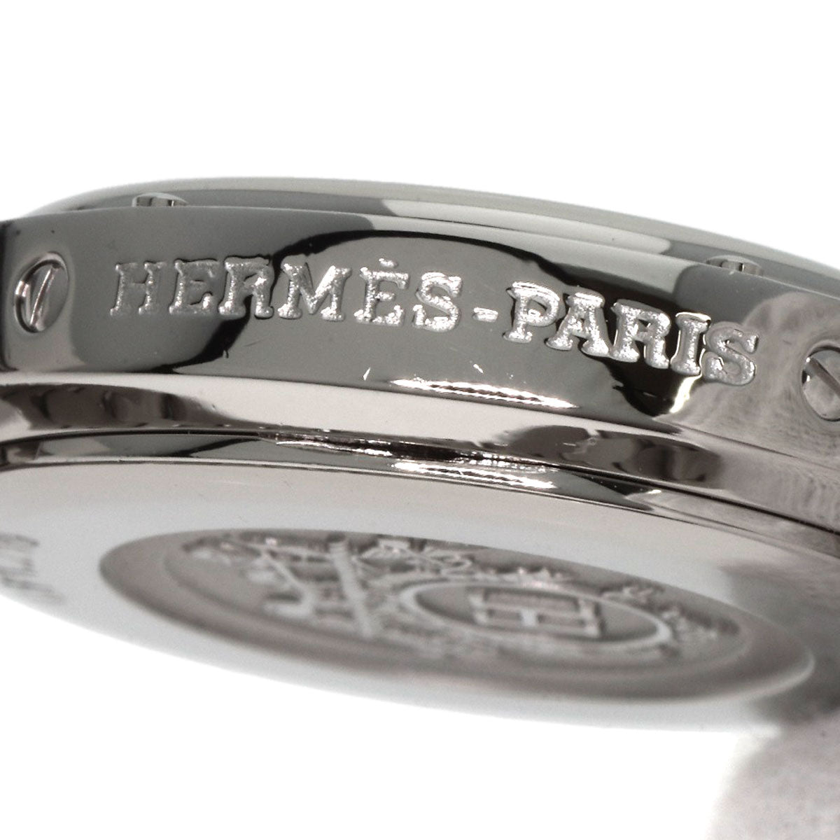 HERMES エルメス CP1.210 クリッパー クラシック 腕時計 SS レディース 中古