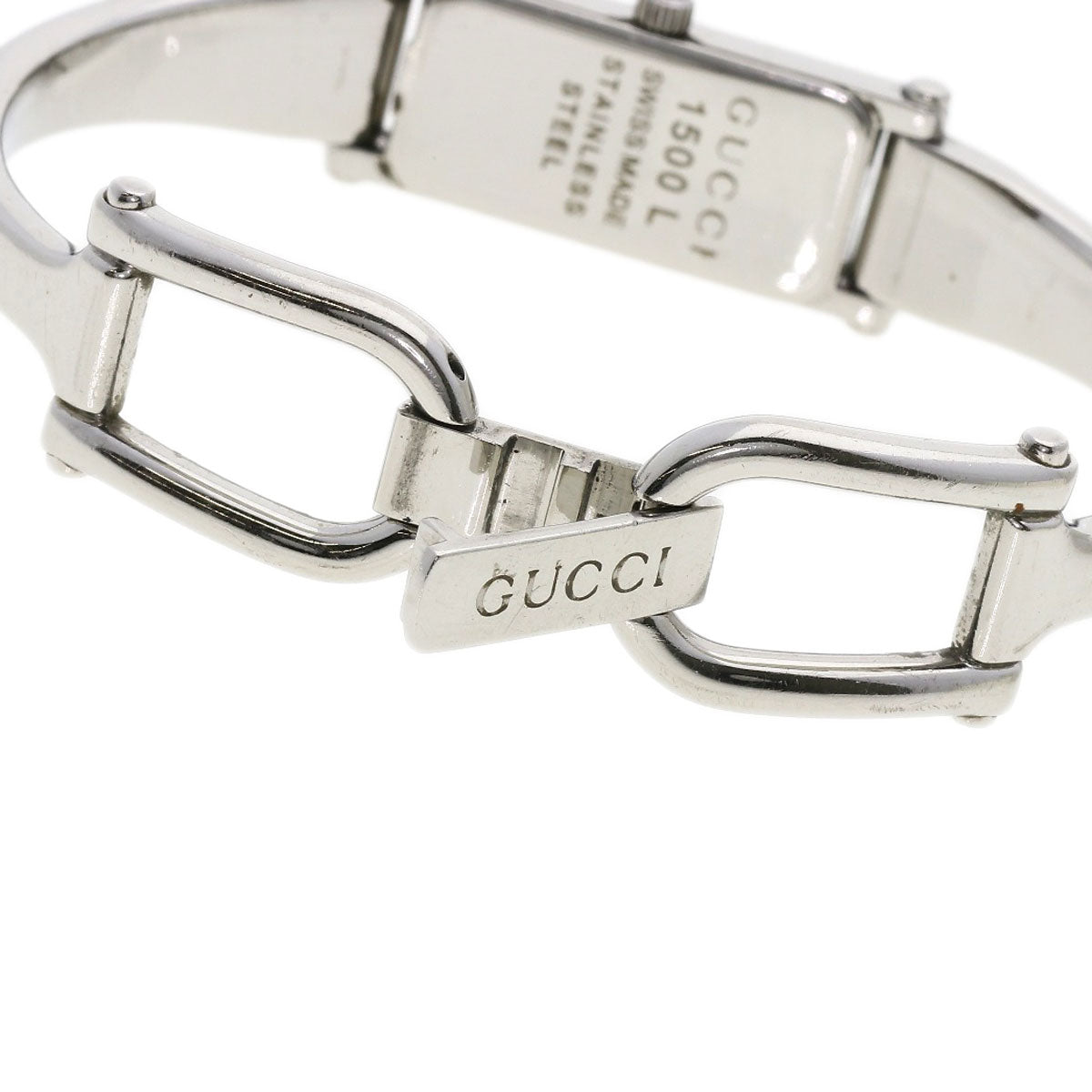 GUCCI グッチ 1500L 腕時計 SS レディース 中古