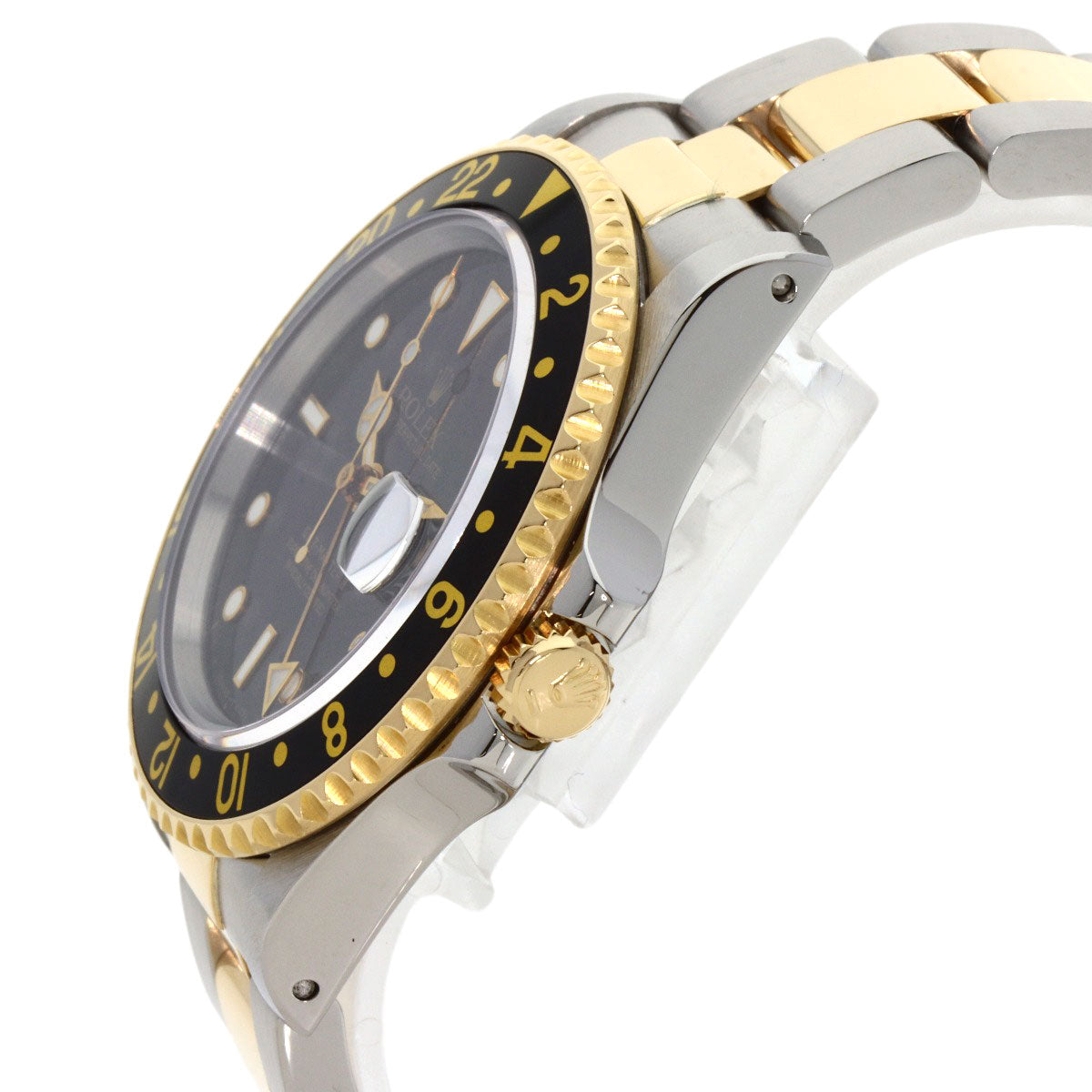 ROLEX ロレックス 16713 GMTマスター2 腕時計 SS メンズ 中古