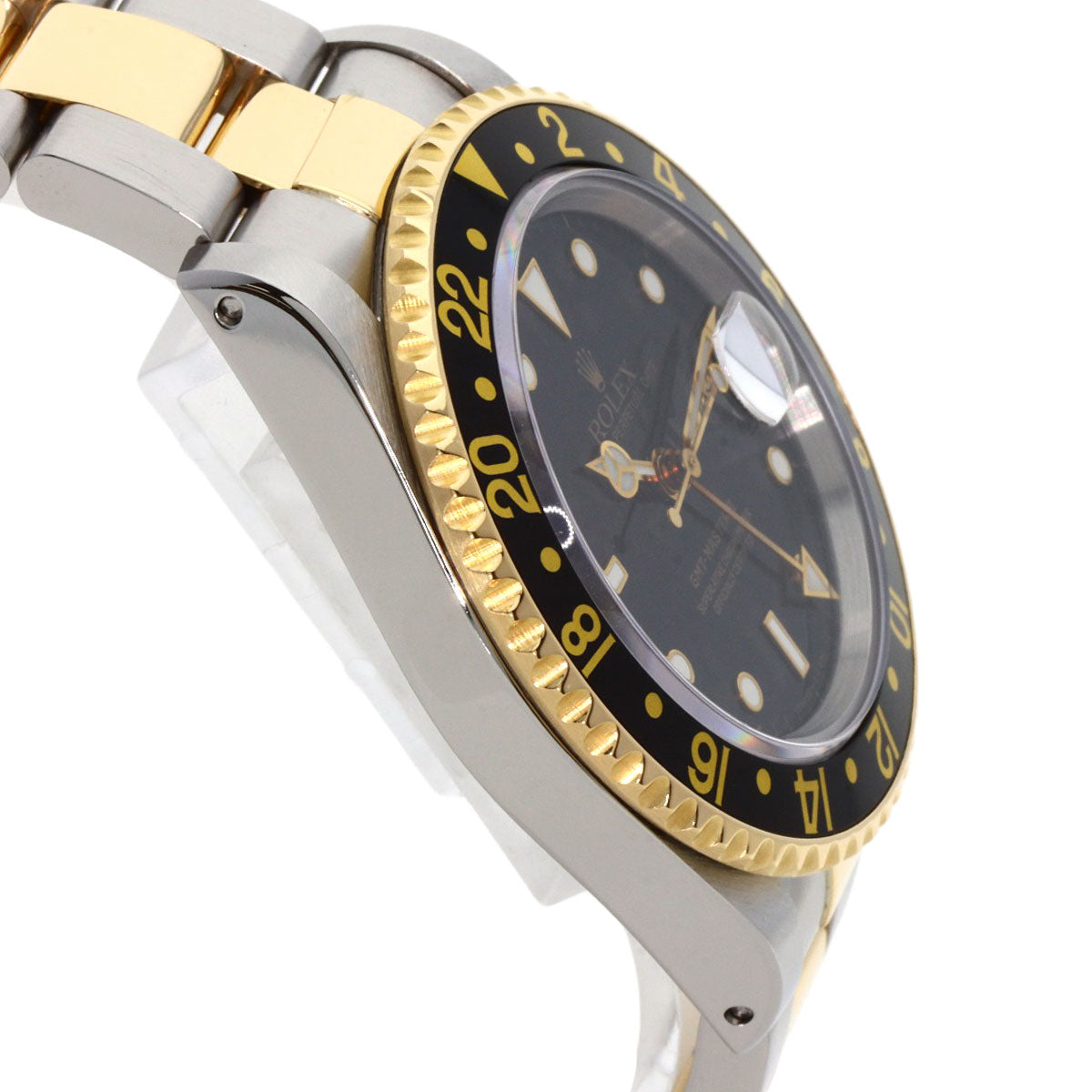 ROLEX ロレックス 16713 GMTマスター2 腕時計 SS メンズ 中古