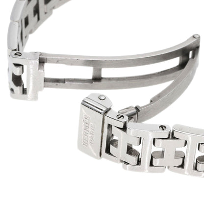 HERMES エルメス CL4.210 クリッパー ナクレ 腕時計 SS レディース 中古