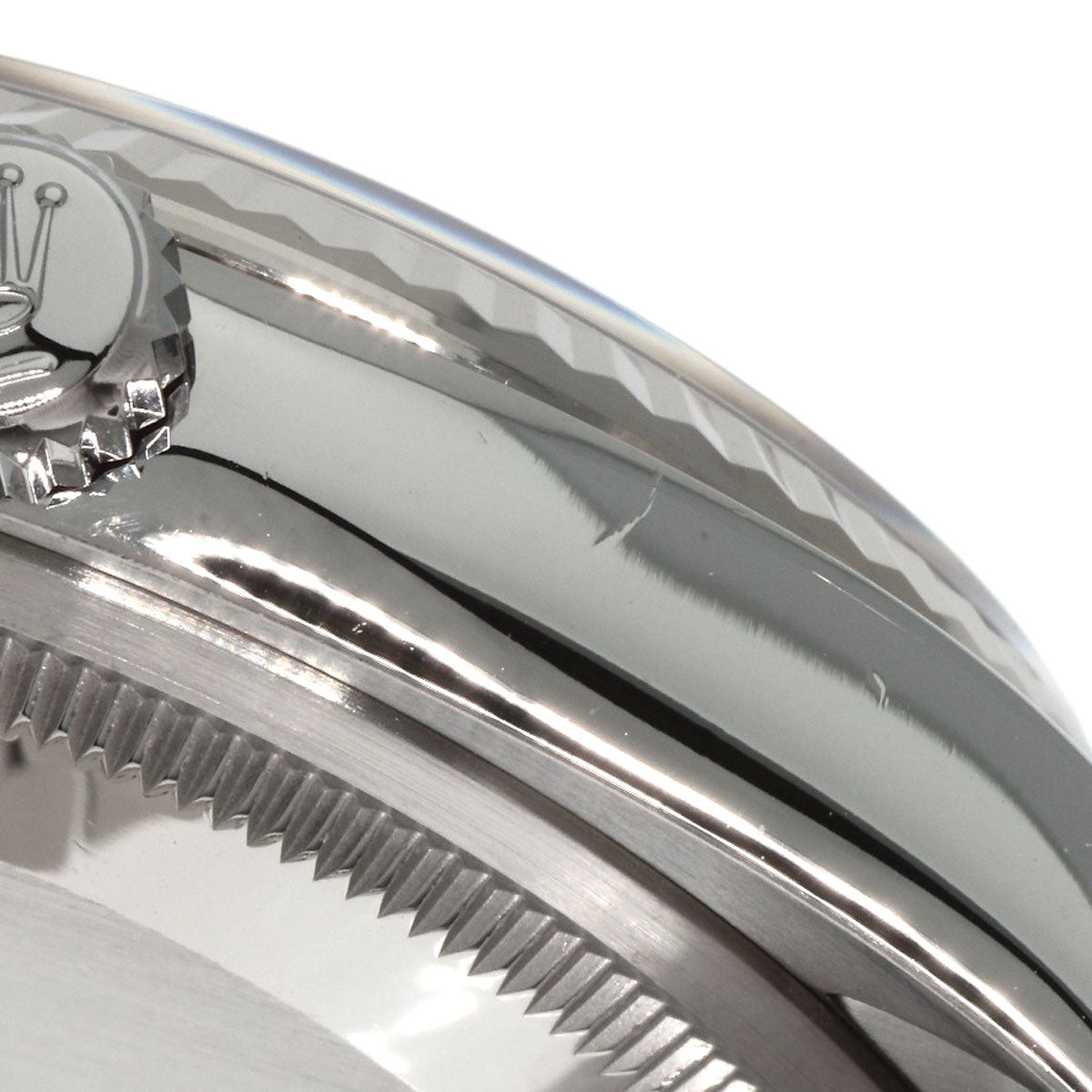 ROLEX ロレックス 116234 デイトジャスト 36 ウェーブ ダイヤモンド 腕時計 SS メンズ 中古