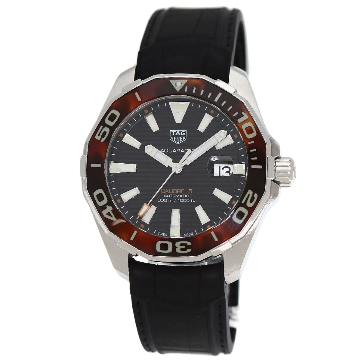 TAG HEUER タグホイヤー WAY201N アクアレーサー キャリバー5 腕時計 SS メンズ 中古