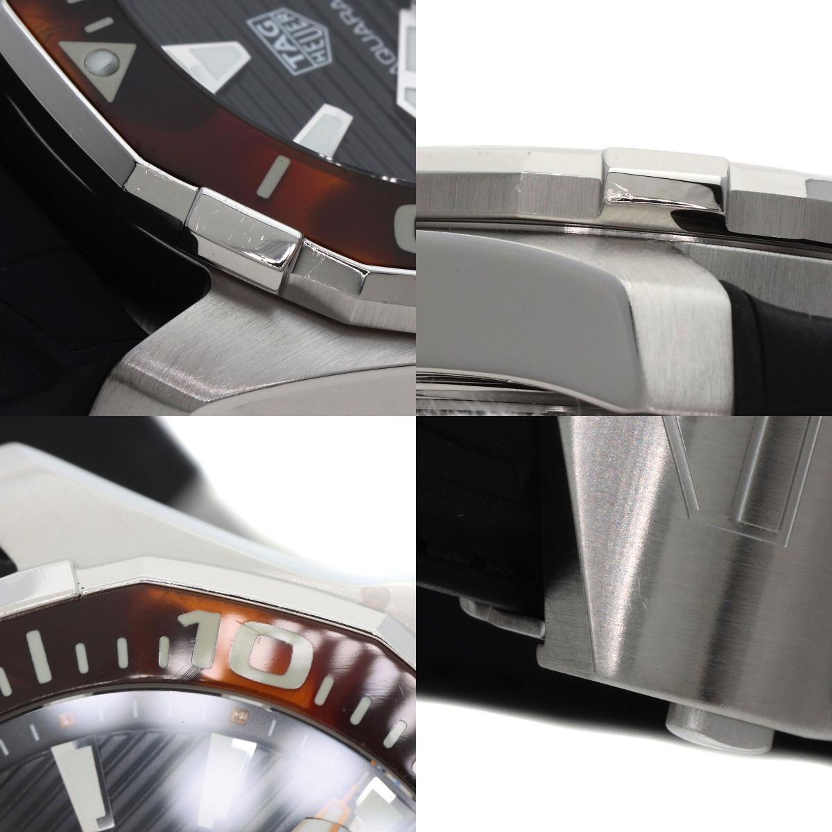 TAG HEUER タグホイヤー WAY201N アクアレーサー キャリバー5 腕時計 SS メンズ 中古