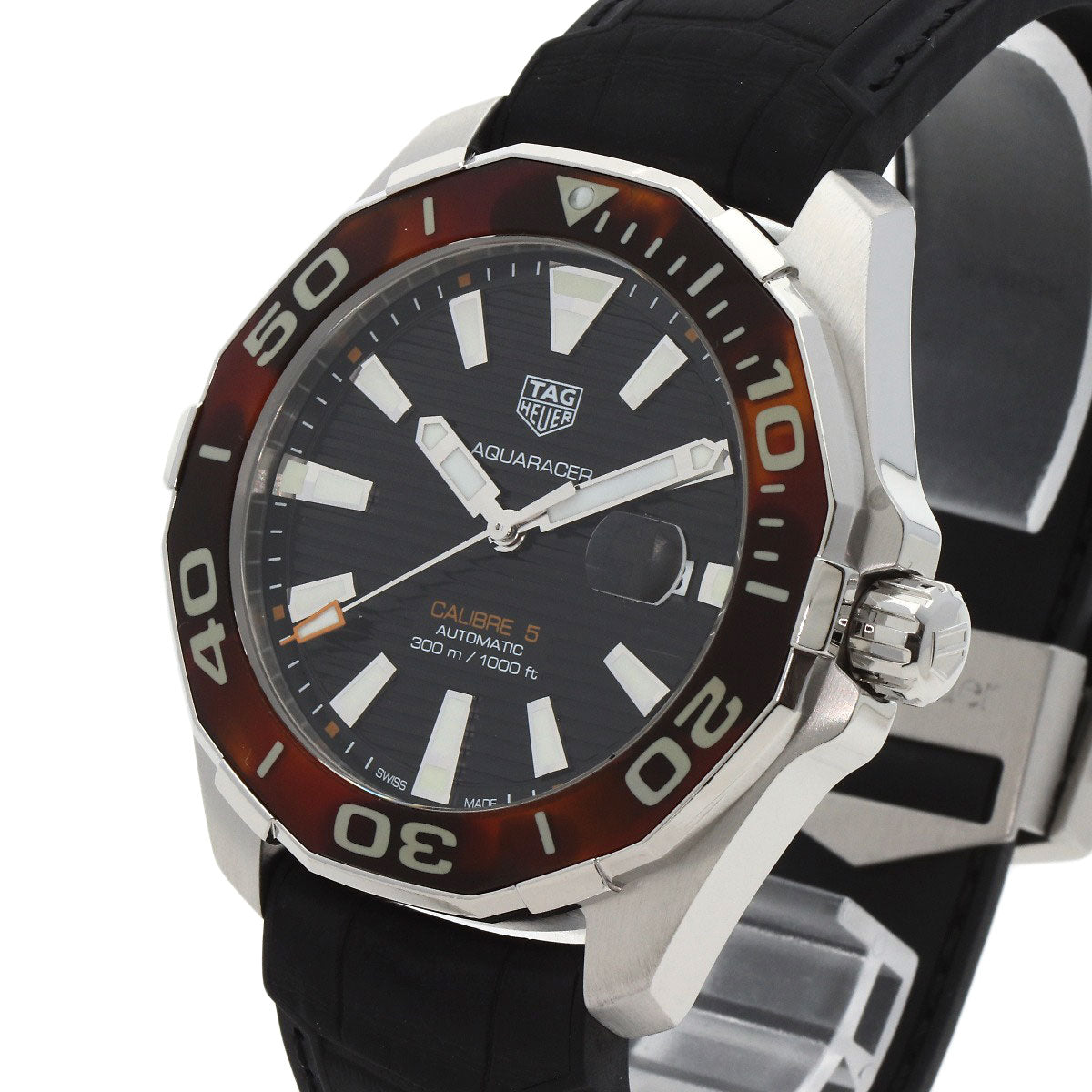 TAG HEUER タグホイヤー WAY201N アクアレーサー キャリバー5 腕時計 SS メンズ 中古