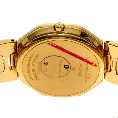 CHRISTIAN DIOR クリスチャンディオール 25.154 オクタゴン 腕時計 GP メンズ 中古