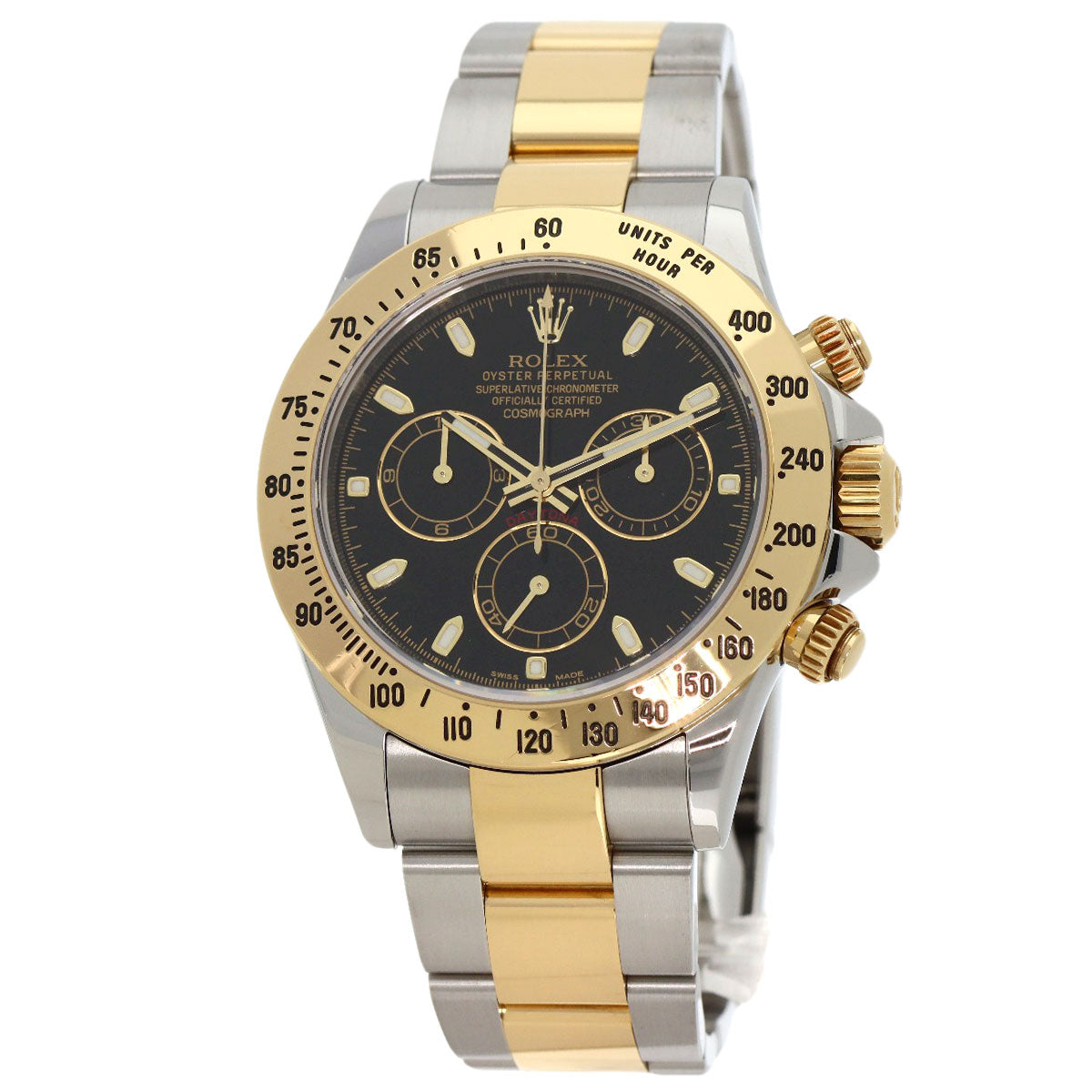 ROLEX ロレックス 116523 コスモグラフ デイトナ 腕時計 SS メンズ 中古