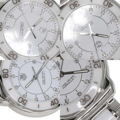 TAG HEUER タグホイヤー WAH1315.BA0868 フォーミュラ1 12P ダイヤモンド 腕時計 SS レディース 中古