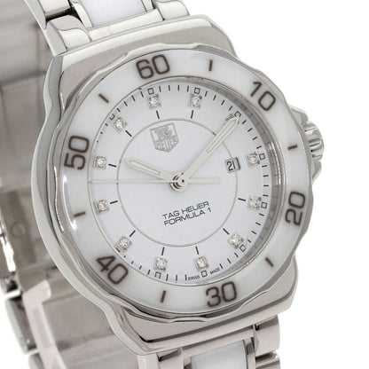 TAG HEUER タグホイヤー WAH1315.BA0868 フォーミュラ1 12P ダイヤモンド 腕時計 SS レディース 中古