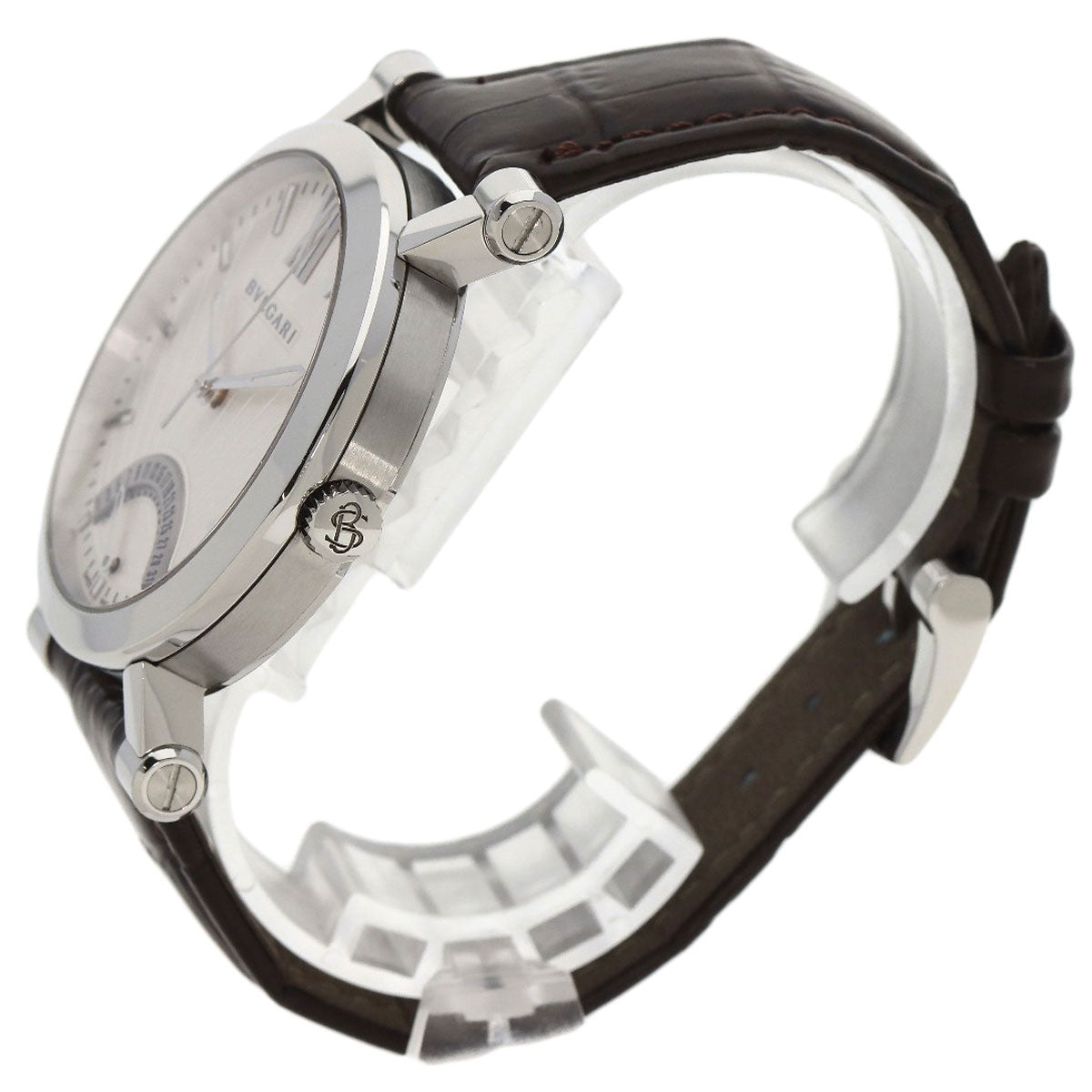 BVLGARI ブルガリ SB42SDR ソティリオ レトログラード 125周年記念モデル 腕時計 SS メンズ 中古