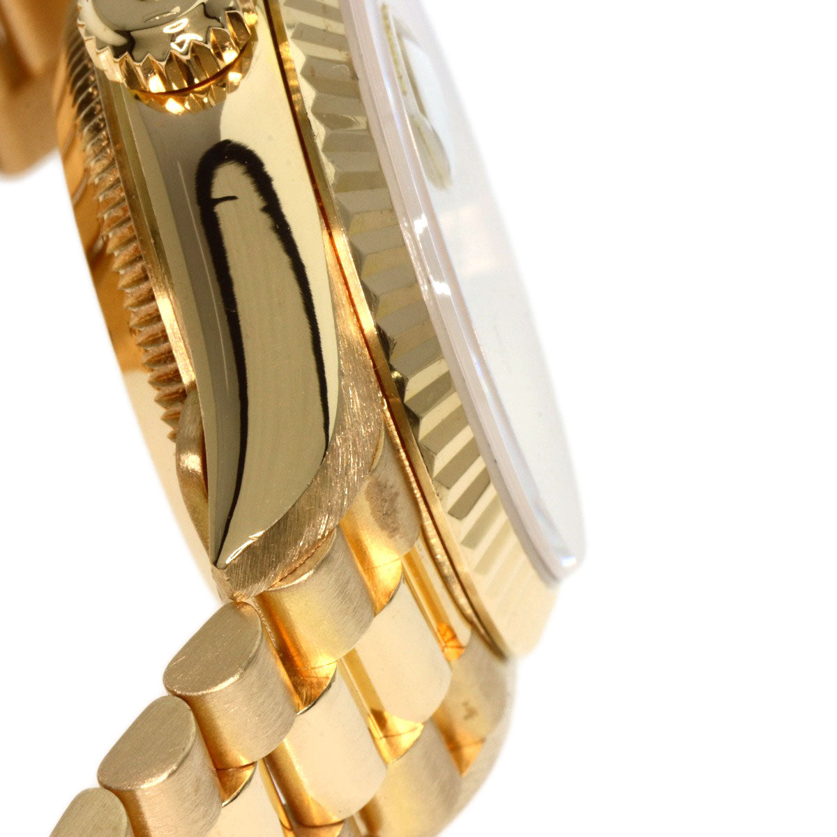 ROLEX ロレックス 69178G デイトジャスト 10P ダイヤモンド 腕時計 K18YG レディース 中古