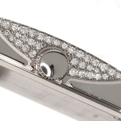BVLGARI ブルガリ RTW39G レッタンゴロ ダイヤモンド 腕時計 K18WG レディース 中古