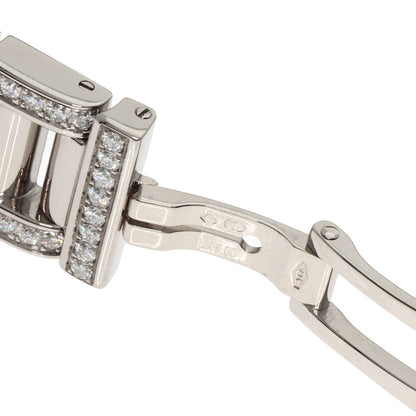BVLGARI ブルガリ RTW39G レッタンゴロ ダイヤモンド 腕時計 K18WG レディース 中古