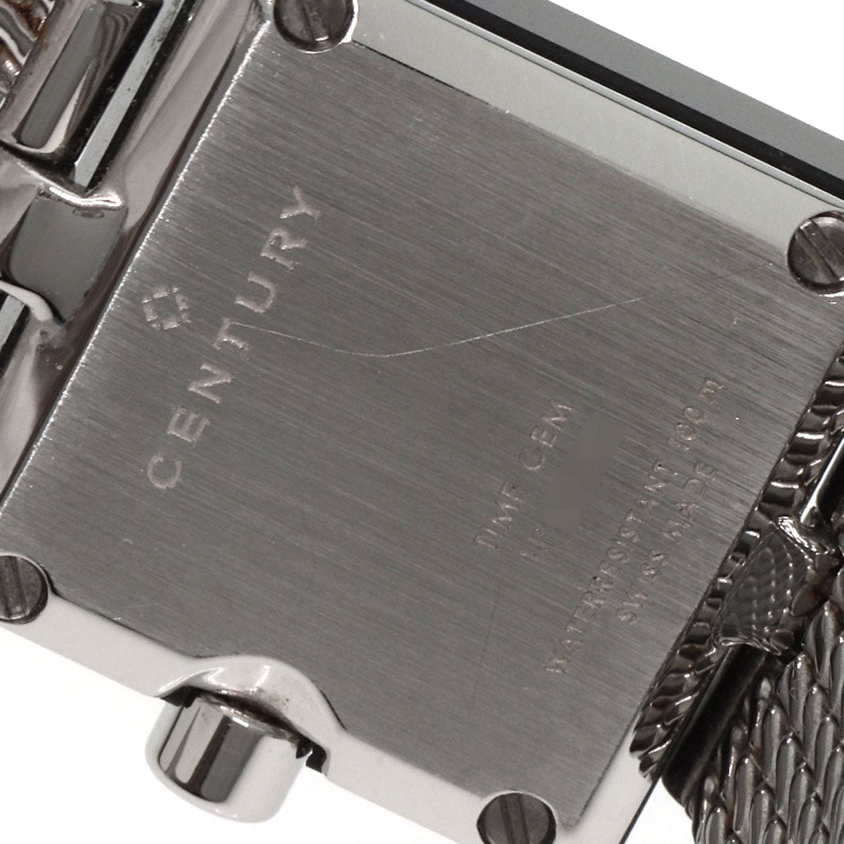 CENTURY センチュリー タイムジェム 腕時計 SS レディース 中古
