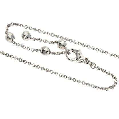 BVLGARI ブルガリ ルチア ブルートパーズ ダイヤモンド ネックレス K18WG レディース 中古