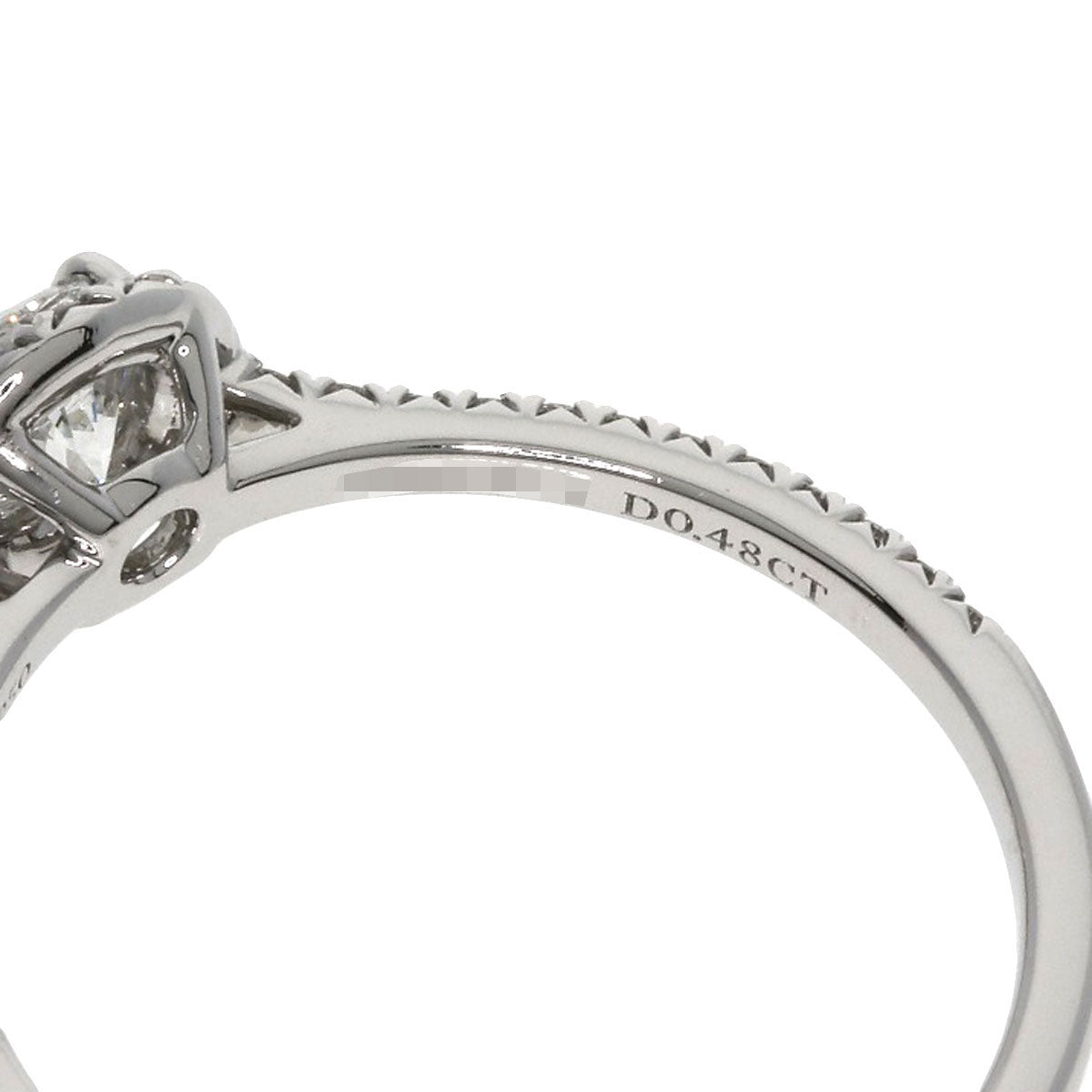 TIFFANY&Co. ティファニー ソレスト ダイヤモンド リング・指輪 PT950 レディース 中古