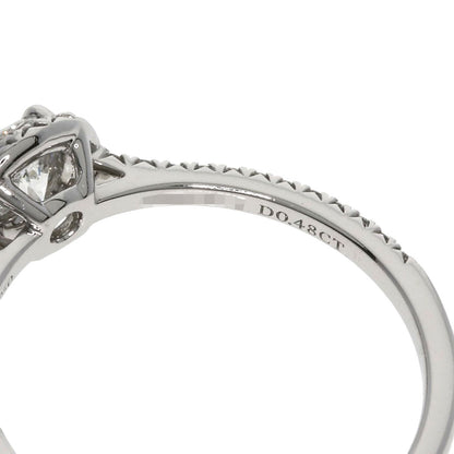 TIFFANY&Co. ティファニー ソレスト ダイヤモンド リング・指輪 PT950 レディース 中古