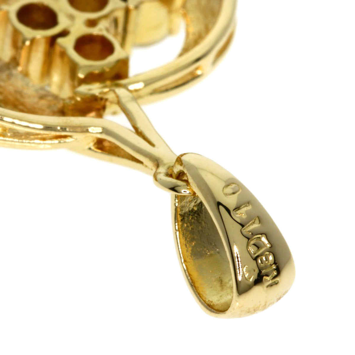 MIKIMOTO ミキモト ダイヤモンド ペンダントトップ K18YG レディース 中古
