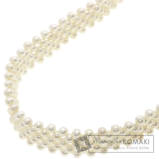 SELECT JEWELRY セレクトジュエリー 淡水パール 真珠 ネックレス SV レディース 中古