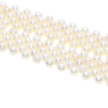 SELECT JEWELRY セレクトジュエリー 淡水パール 真珠 ネックレス SV レディース 中古