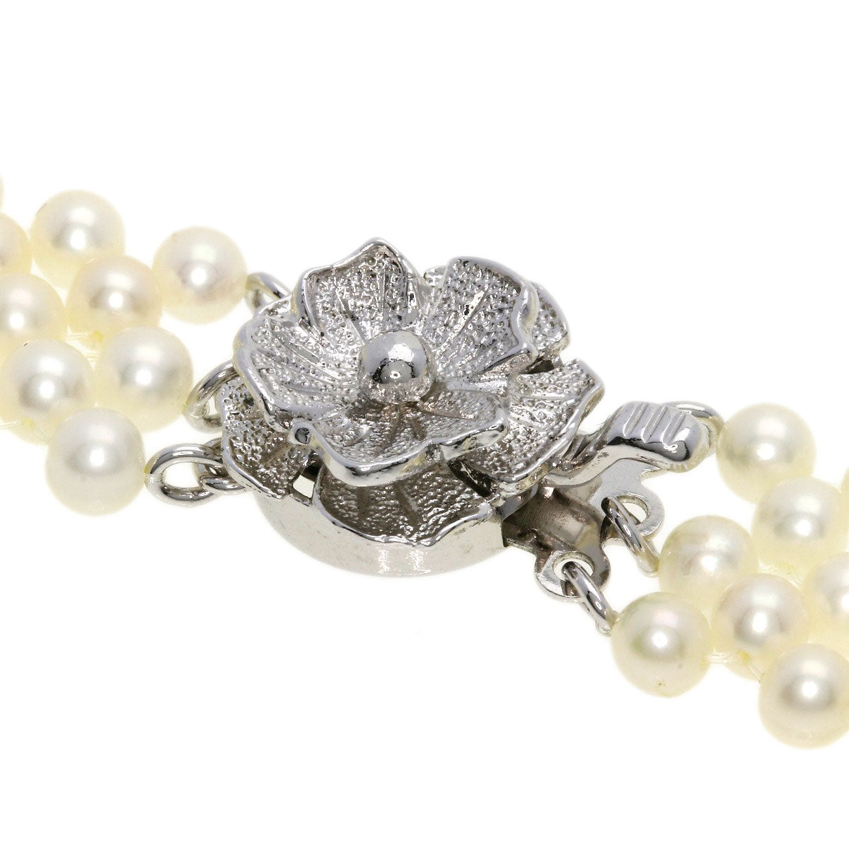 SELECT JEWELRY セレクトジュエリー 淡水パール 真珠 ネックレス SV レディース 中古