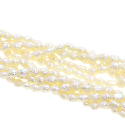 SELECT JEWELRY セレクトジュエリー 水晶 クリスタル・淡水パール 真珠 2点セット ネックレス SV レディース 中古