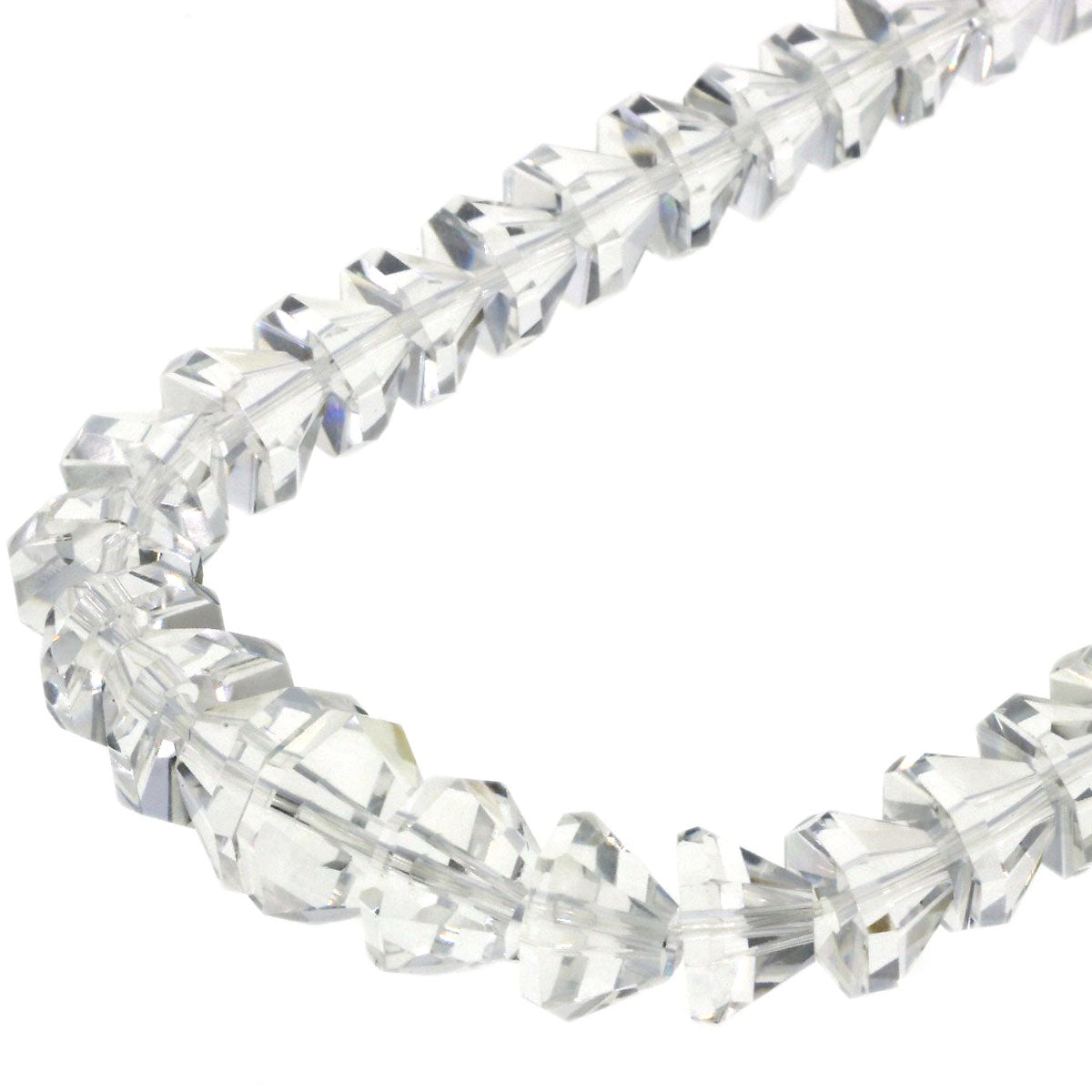 SELECT JEWELRY セレクトジュエリー 水晶 クリスタル・淡水パール 真珠 2点セット ネックレス SV レディース 中古