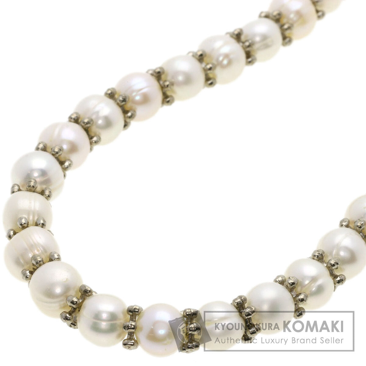 SELECT JEWELRY セレクトジュエリー パール 真珠 ネックレス 金属製 レディース 中古