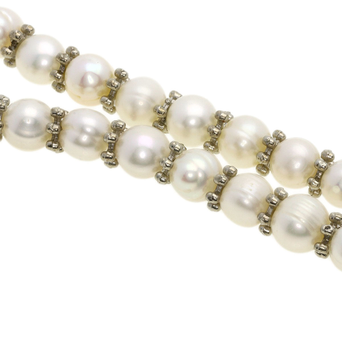 SELECT JEWELRY セレクトジュエリー パール 真珠 ネックレス 金属製 レディース 中古