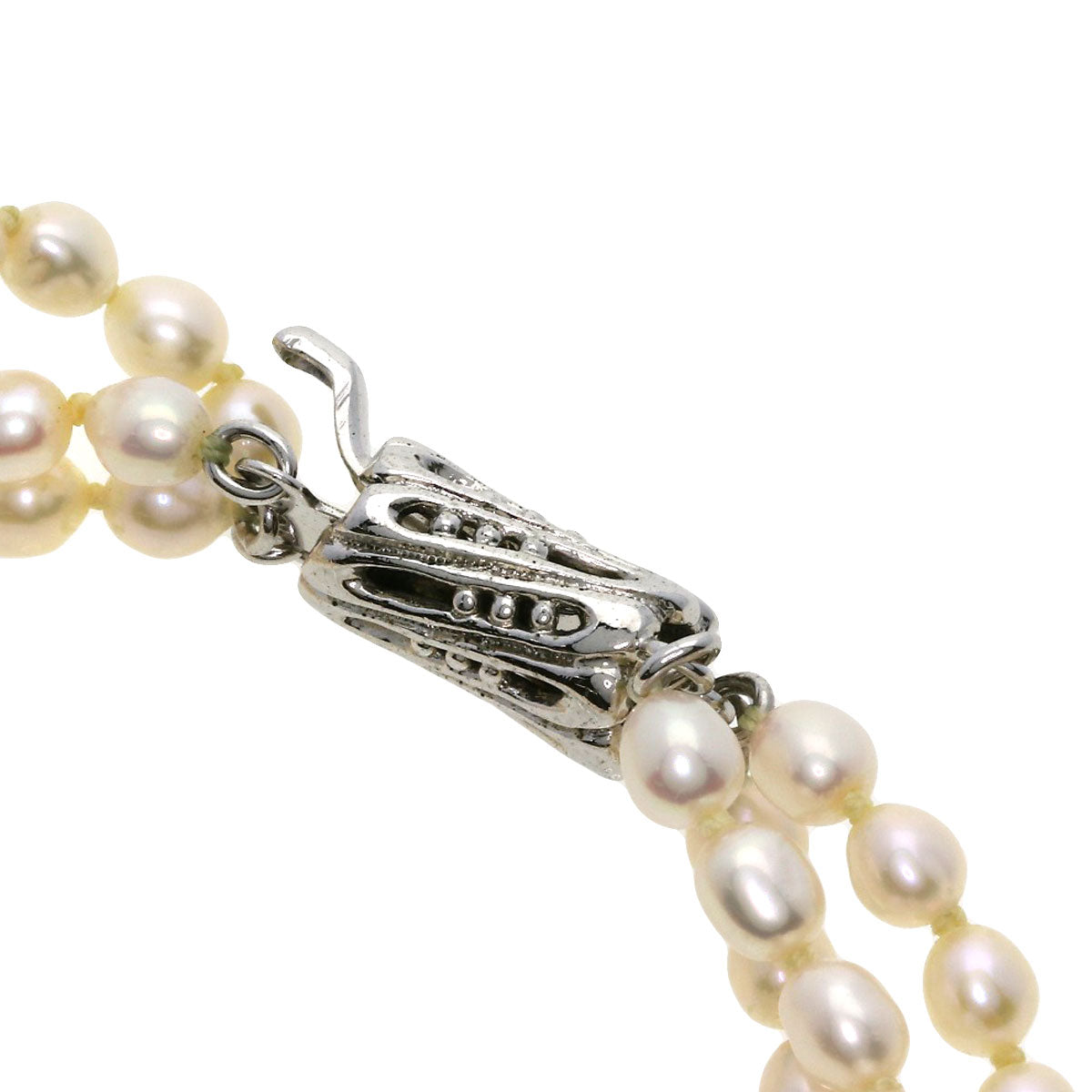 SELECT JEWELRY セレクトジュエリー 淡水パール 真珠 イヤリング ブレスレット3点セット ネックレス 金属製 レディース 中古