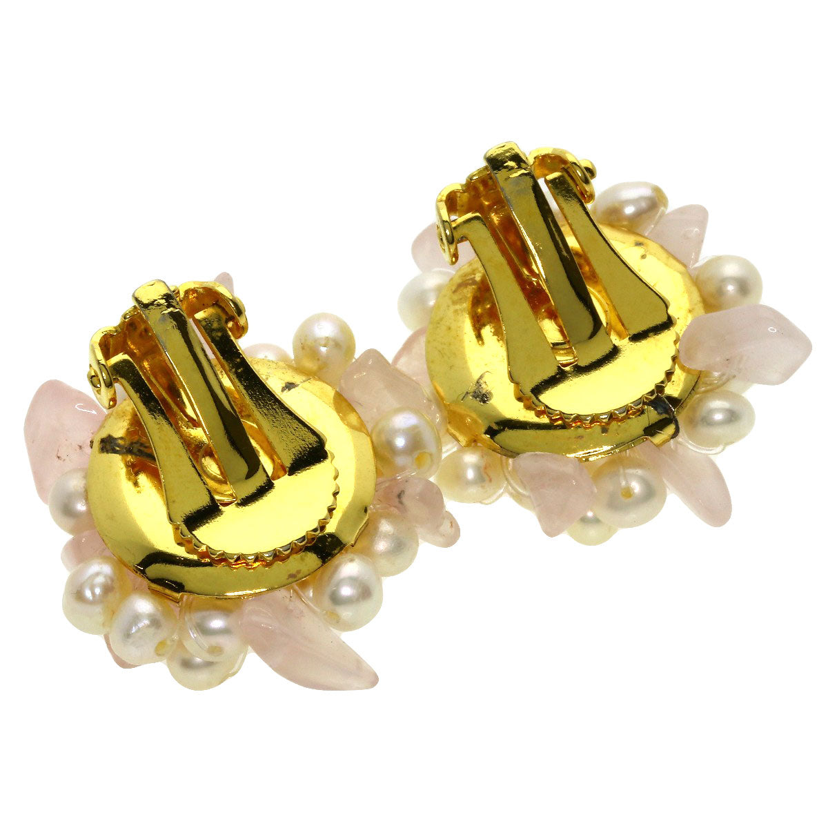 SELECT JEWELRY セレクトジュエリー 淡水パール 真珠 イヤリング ブレスレット3点セット ネックレス 金属製 レディース 中古