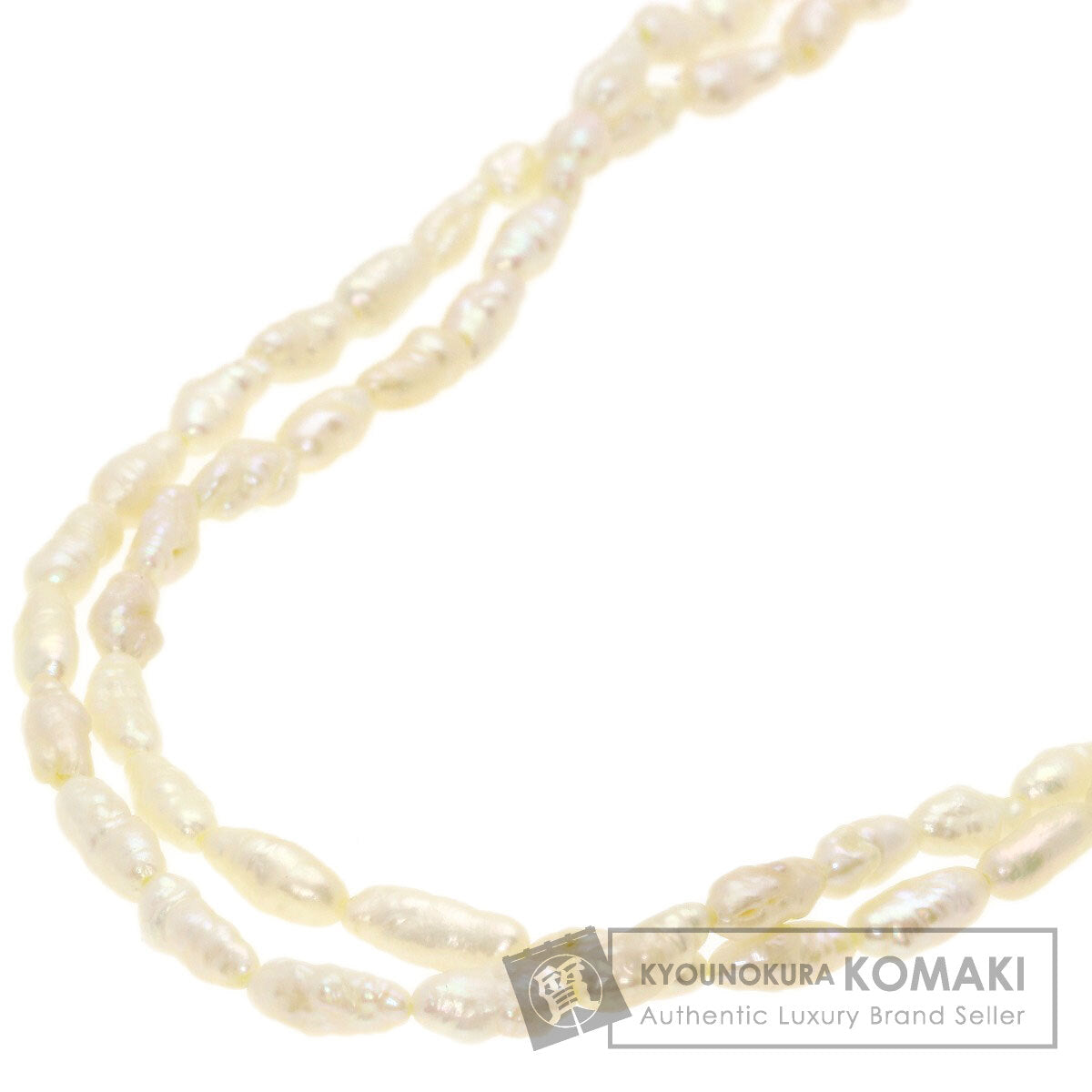 SELECT JEWELRY セレクトジュエリー 淡水パール 真珠 ネックレス SV レディース 中古