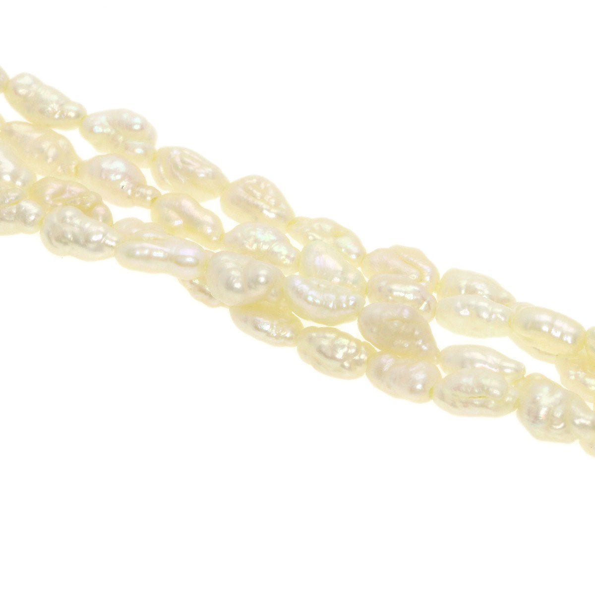 SELECT JEWELRY セレクトジュエリー 淡水パール 真珠 ネックレス SV レディース 中古