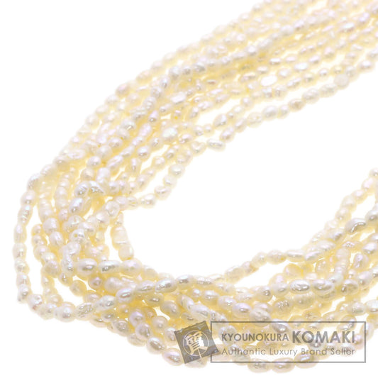 SELECT JEWELRY セレクトジュエリー 淡水パール 真珠 10連　 ネックレス SV レディース 中古