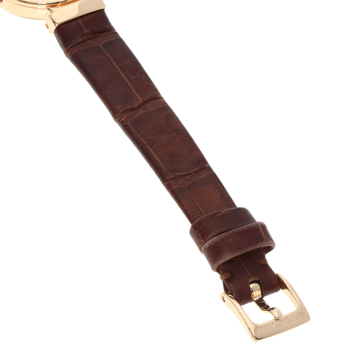 BVLGARI ブルガリ LUP23G ルチェア ダイヤモンド 腕時計 K18PG レディース 中古