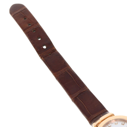 BVLGARI ブルガリ LUP23G ルチェア ダイヤモンド 腕時計 K18PG レディース 中古