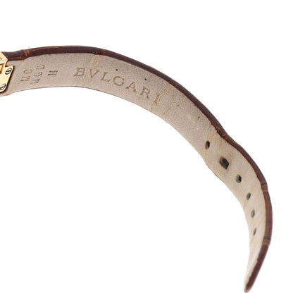 BVLGARI ブルガリ LUP23G ルチェア ダイヤモンド 腕時計 K18PG レディース 中古