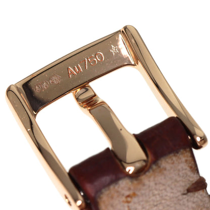BVLGARI ブルガリ LUP23G ルチェア ダイヤモンド 腕時計 K18PG レディース 中古