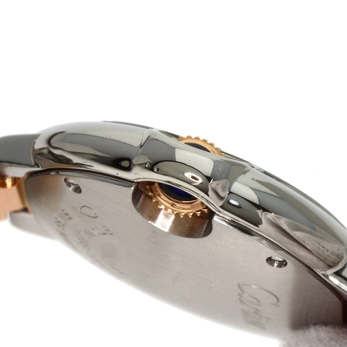 CARTIER カルティエ W6920034 バロンブルー SM 28mm 腕時計 SS レディース 中古
