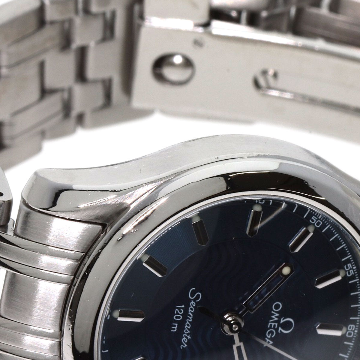 OMEGA オメガ 2571.81 シーマスター120 腕時計 SS レディース 中古