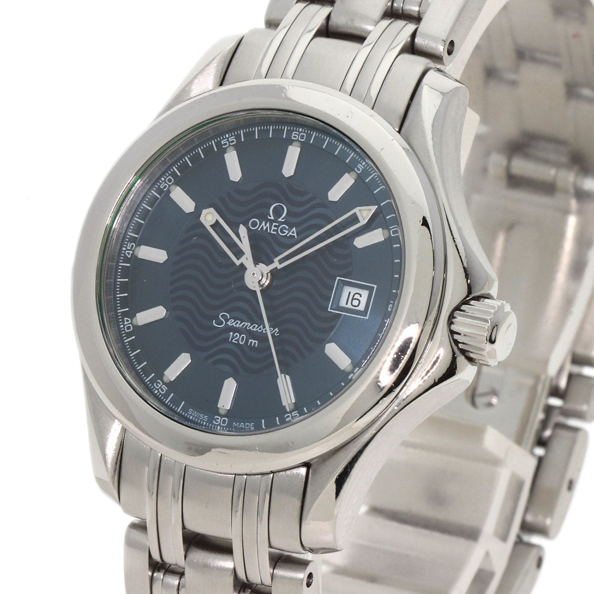 OMEGA オメガ 2571.81 シーマスター120 腕時計 SS レディース 中古
