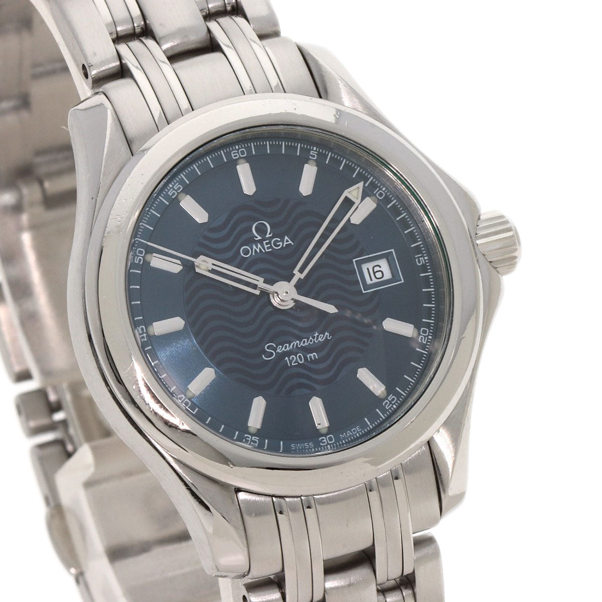 OMEGA オメガ 2571.81 シーマスター120 腕時計 SS レディース 中古