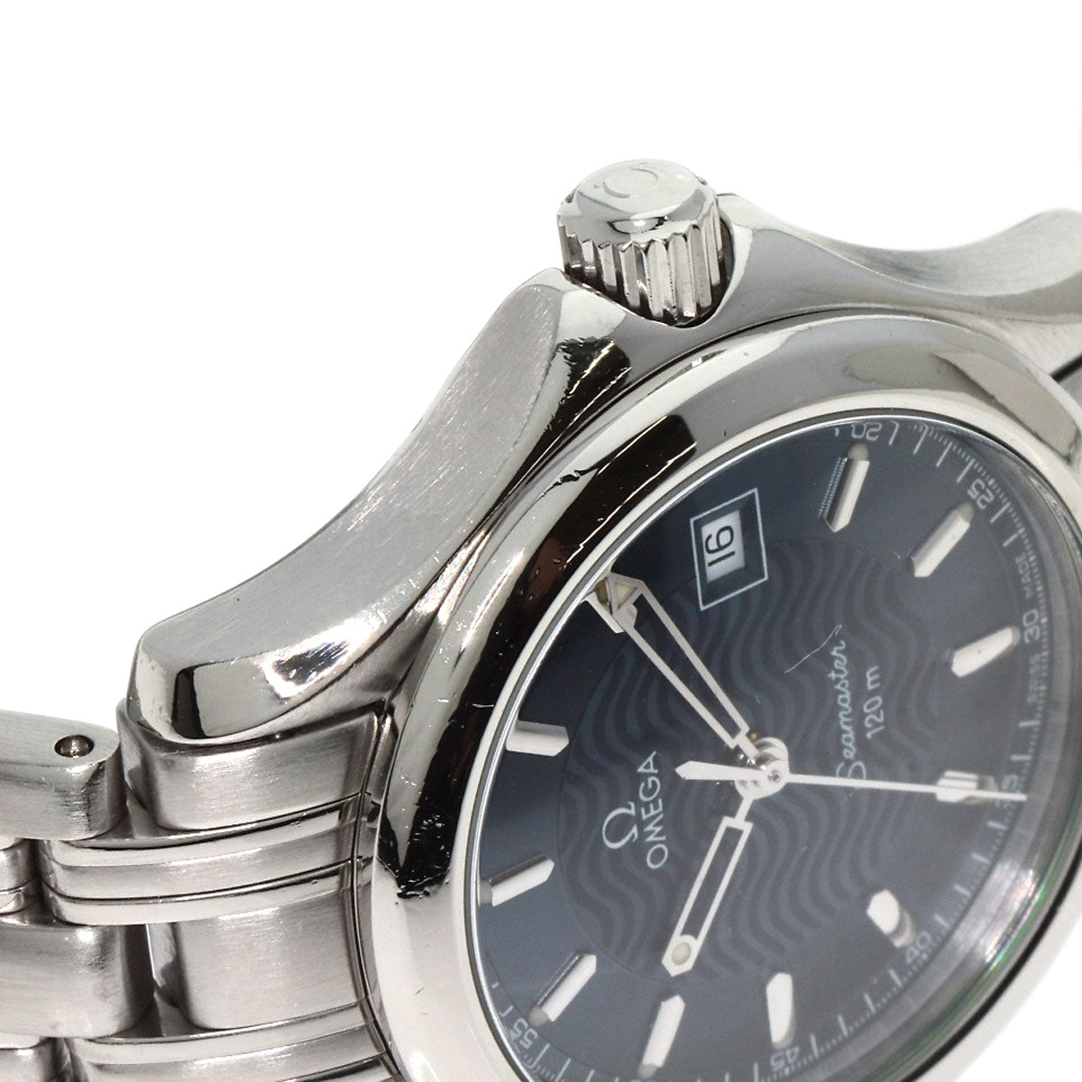 OMEGA オメガ 2571.81 シーマスター120 腕時計 SS レディース 中古