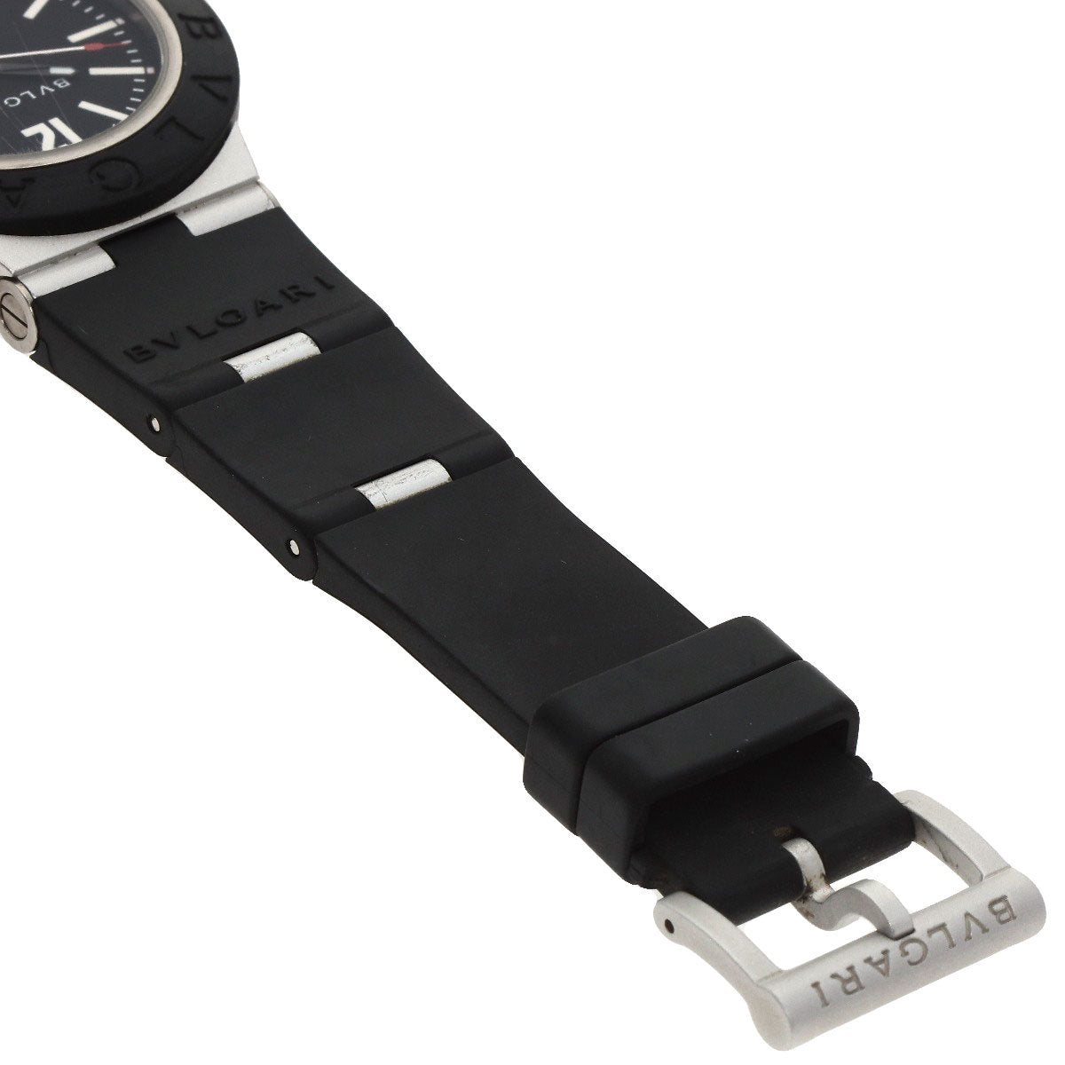 BVLGARI ブルガリ BB40AT アルミニウム デイト 腕時計 アルミニウム メンズ 中古