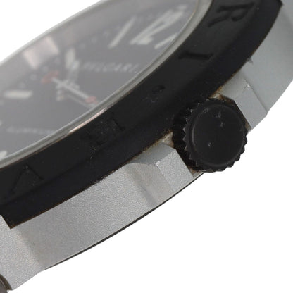 BVLGARI ブルガリ BB40AT アルミニウム デイト 腕時計 アルミニウム メンズ 中古