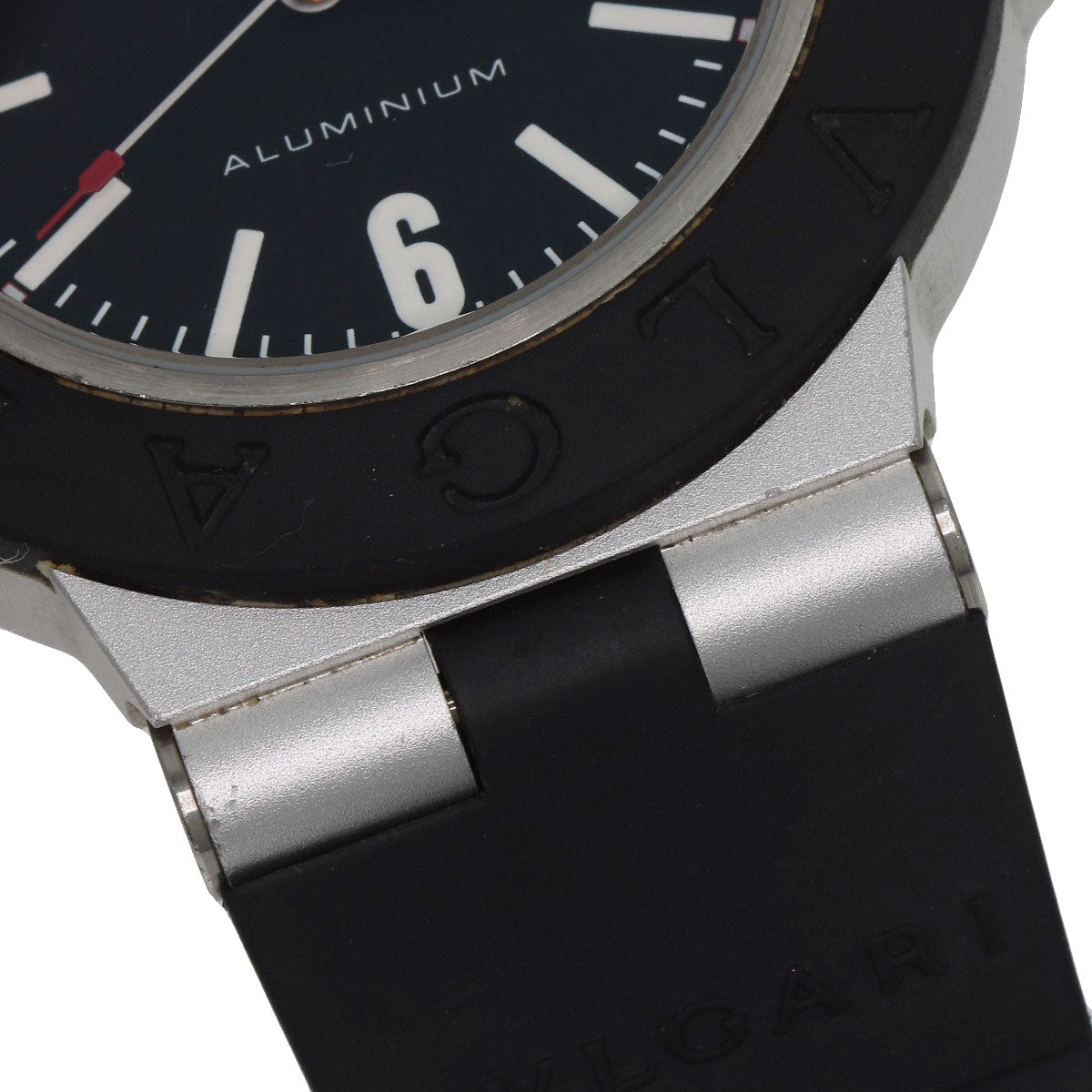 BVLGARI ブルガリ BB40AT アルミニウム デイト 腕時計 アルミニウム メンズ 中古