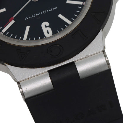 BVLGARI ブルガリ BB40AT アルミニウム デイト 腕時計 アルミニウム メンズ 中古